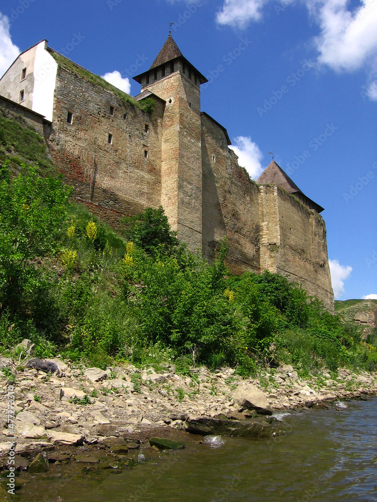 Khotyn Fortress, fortification complex on the right bank of the Dniester River in Khotyn, Chernivtsi Oblast (province) of western Ukraine.