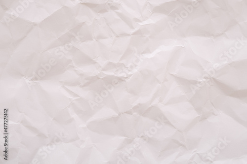 crumpled white paper texture.