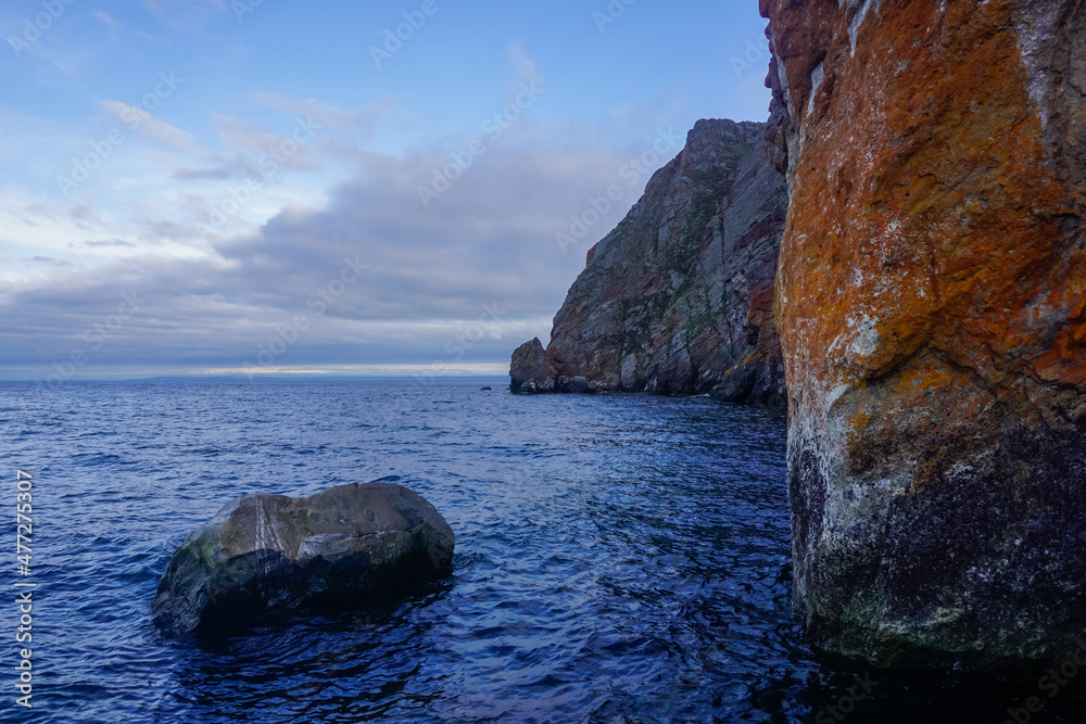 Fototapeta premium Rocky coast of Olkhon island