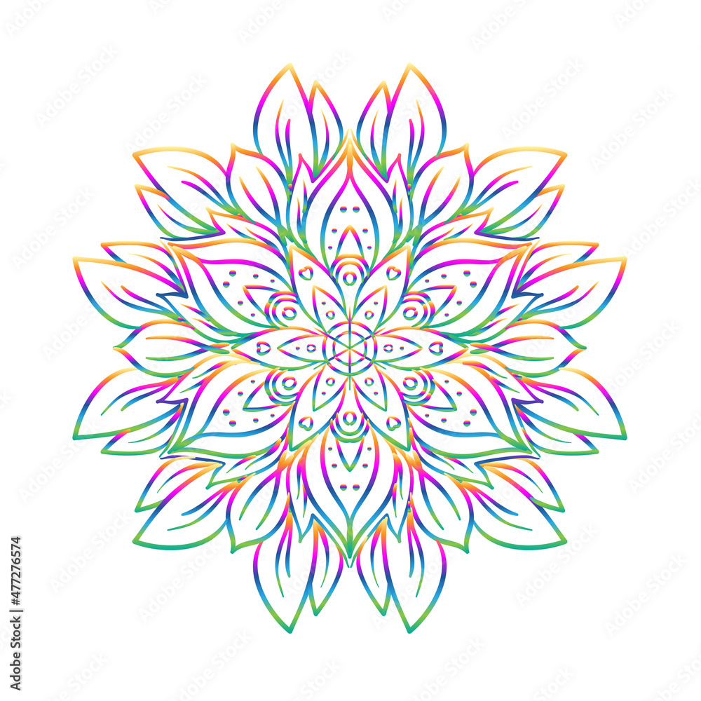 Vector ornamental mandala inspired ethnic art, patterned Indian paisley. Hand drawn illustration. Invitation element. Tattoo, astrology, alchemy, boho and magic symbol. Vector ornamental mandala inspired ethnic art, patterned Indian paisley. Hand drawn illustration. Invitation element. Tattoo, astrology, alchemy, boho and magic symbol.