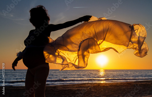 Obraz na plátně El amanecer femenino