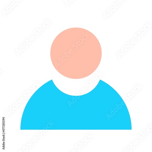 Employe Flat Vector Icon Design