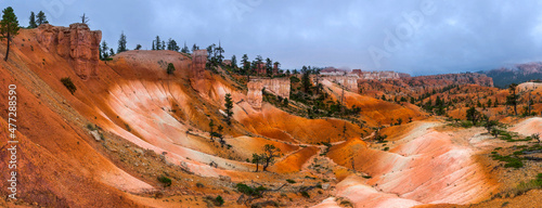 Bryce Canyon panorama in the US