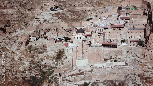 Mar Saba Greek Orthodox Monastery in Israel.