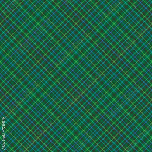 Diagonal Plaid Tartan textured Seamless Pattern Design