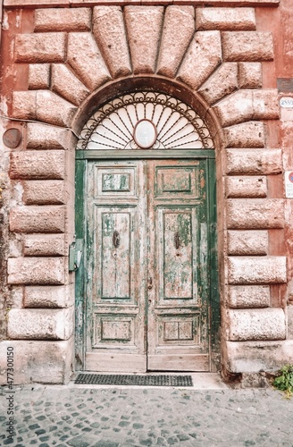 Old, distressed wooden door © Kelsey