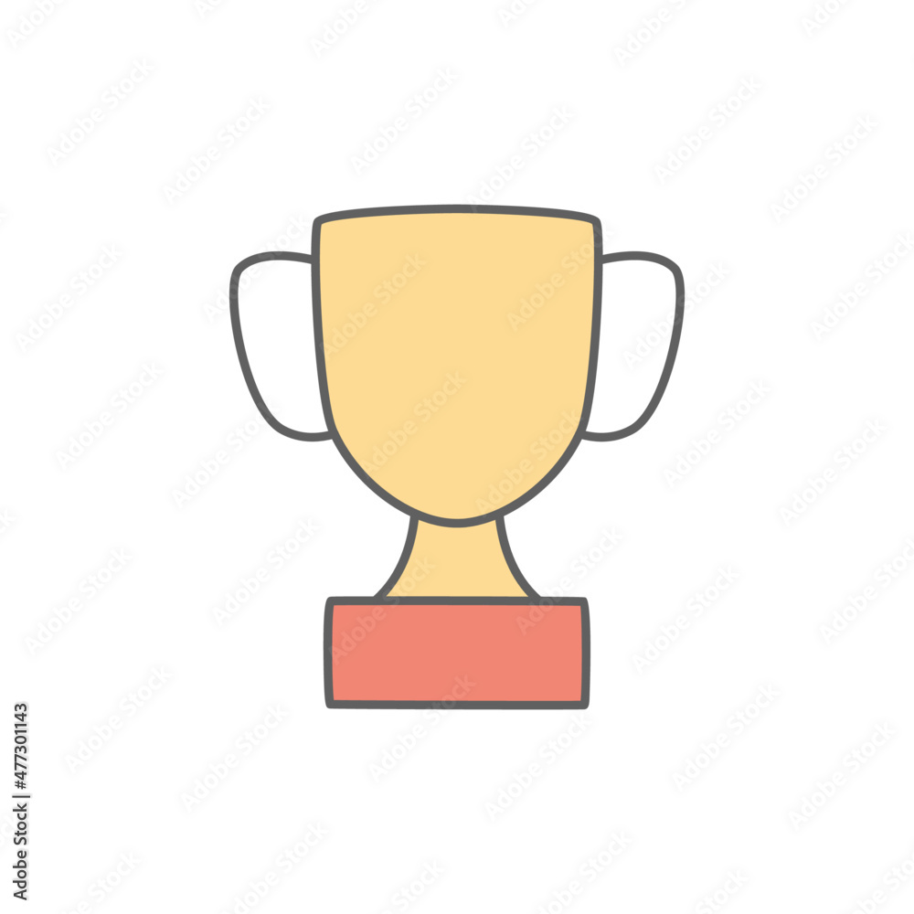 Win Icon in color icon, isolated on white background Win Icon in color icon, isolated on white background