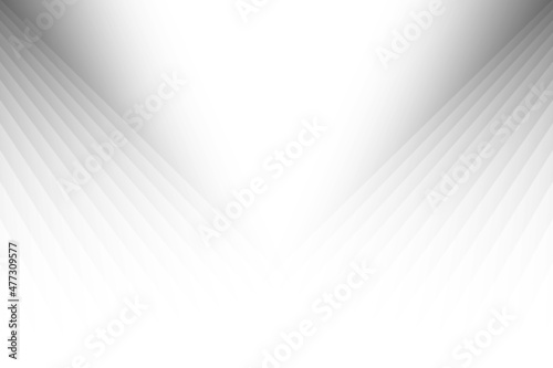 Abstract white and gray color, modern design background with geometric shape. Vector illustration.