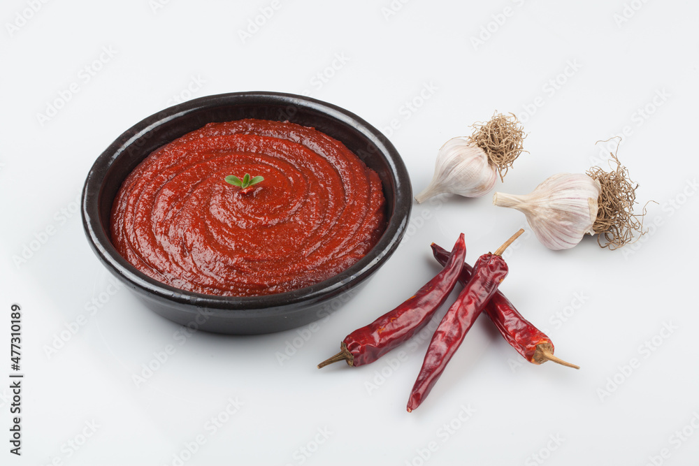 Red pepper paste, red pepper paste, seasoning, sauce, liquid red, Asian