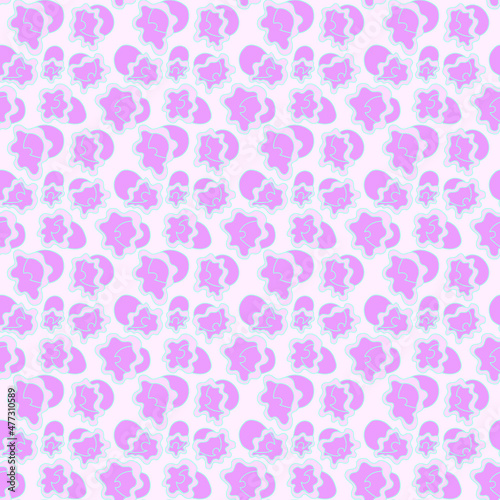 Wallpaper Mural Seamless vector artwork with hand drawn elements Torontodigital.ca