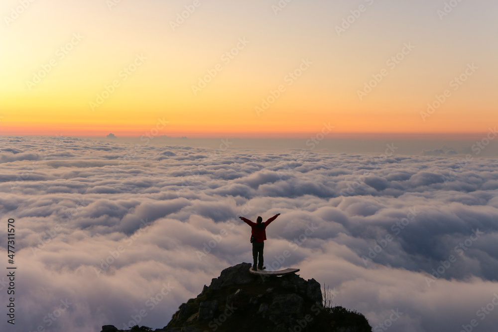 Above the Clouds Huser Plateau, Camlihemsin Rize, Turkey