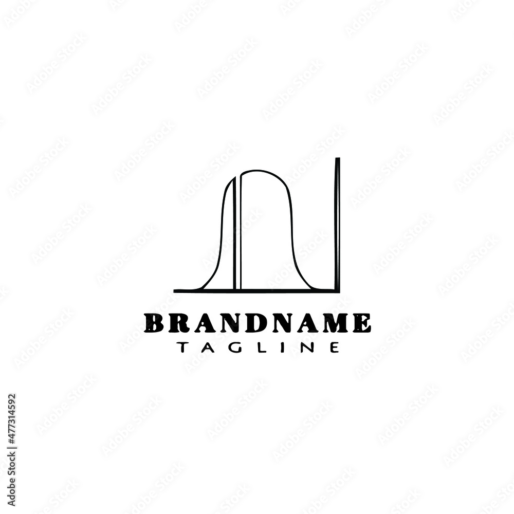 Fototapeta premium concept infographic element logo icon cartoon design template vector illustration