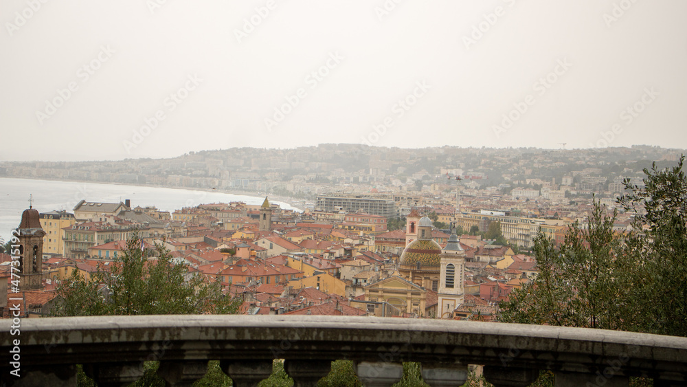 Fototapeta premium Nizze bei Regen
