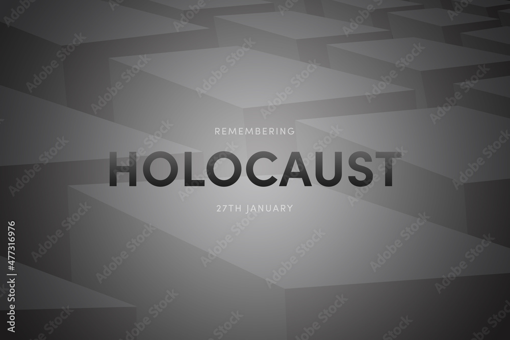 Remember Holocaust memorial illustration. International Holocaust Remembrance Day on January 27 Remember Holocaust memorial illustration. International Holocaust Remembrance Day on January 27
