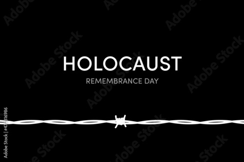 Foto Holocaust Remembrance Day illustration