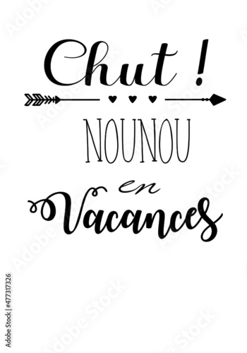 Texte pour flex ou vinyle 