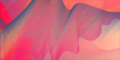 abstract background with lines Pink abstract background with bizarre pattern. Soft lines transition light and dark shadows. Photos with soft focus.