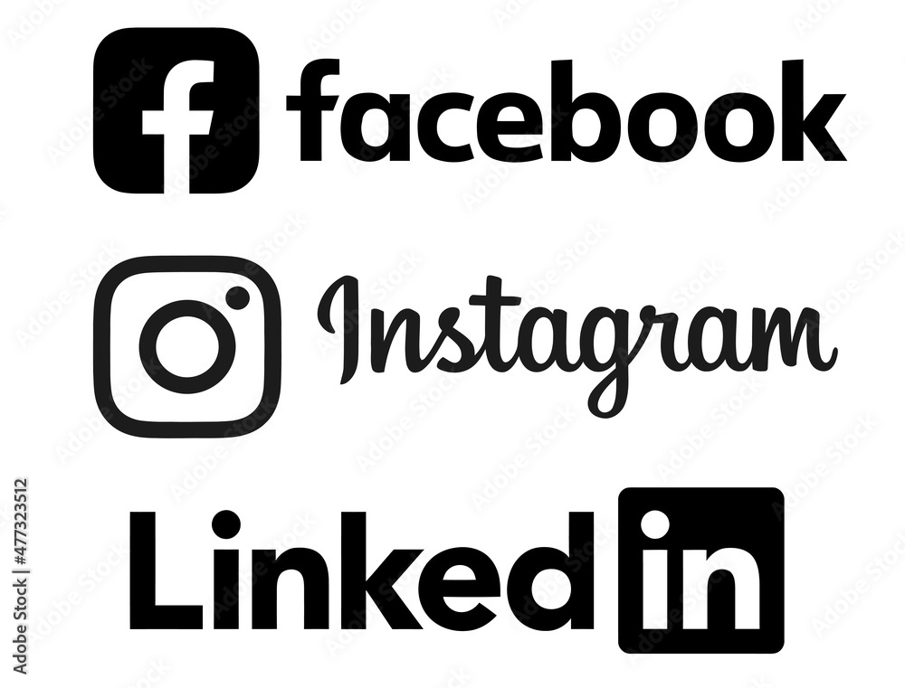 linkedin download.instagram . instagram logo.facebook background