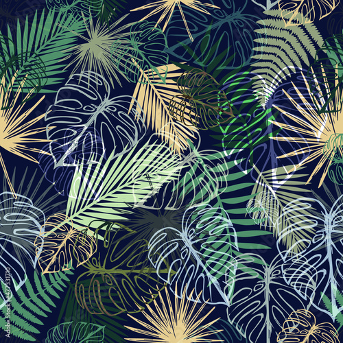 a perfect tropical pattern for clothing or stationery prints