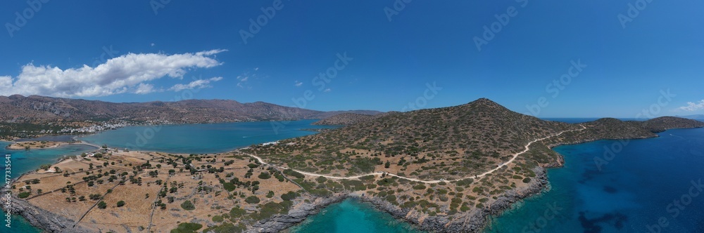 Griechenland Landschaft Drohne