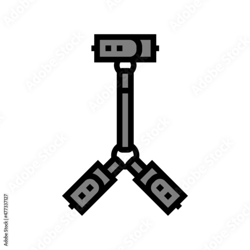 bondage sex toy color icon vector. bondage sex toy sign. isolated symbol illustration