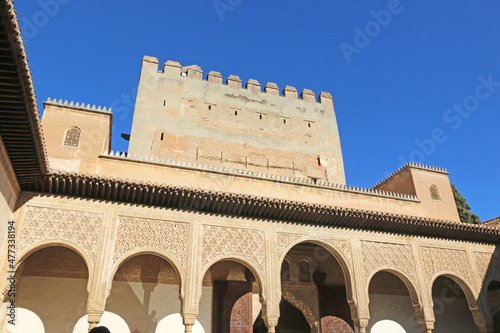 Palace of the Alhambra in Granada, Spain	