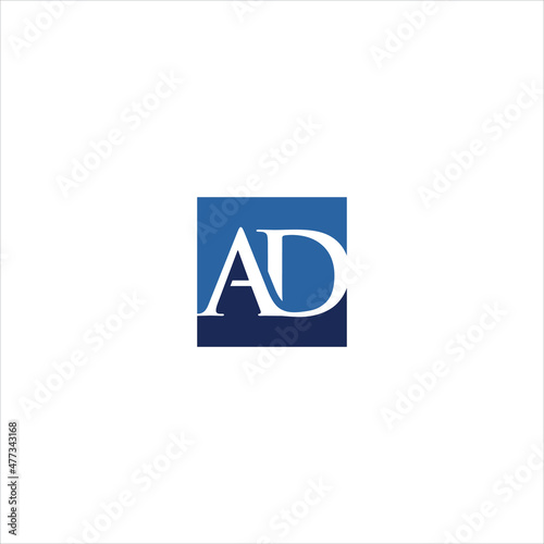 Free Download letter a d logo vector emblem template - GFXLoad