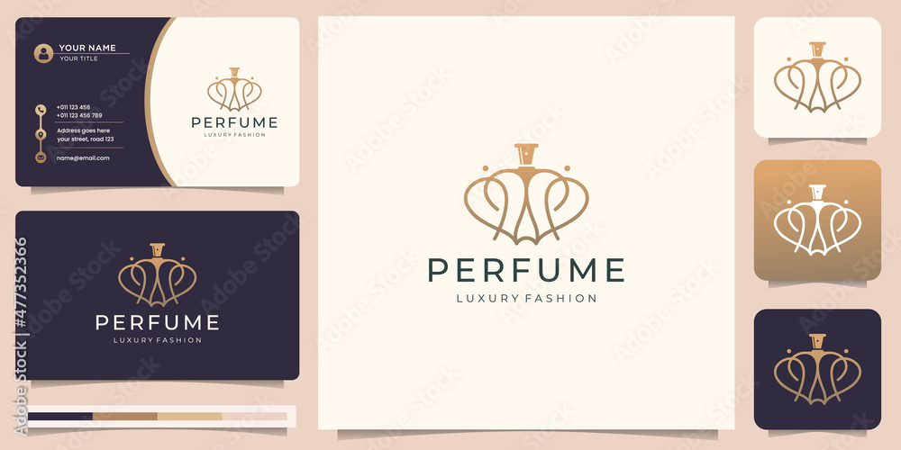 Luxury Perfume Logo Template