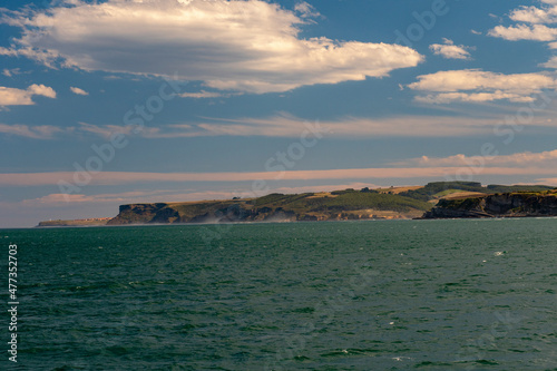 Bay of Santander, on the coast photo