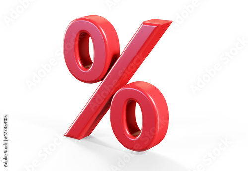percent percentage sign percentile symbol interest rate sale finance discount icon black red gold yellow green blue 3d rendering