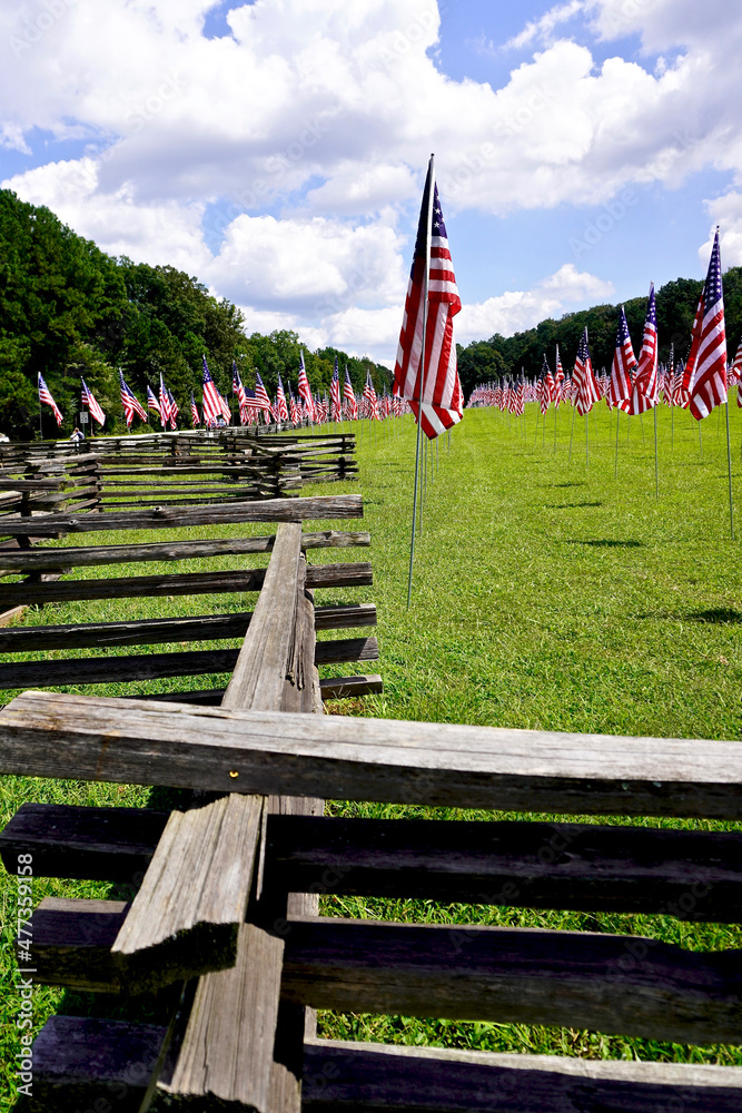 Kennesaw Mountain National Battlefield Park, Georgia: 9-11 Field of ...