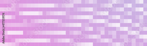 Abstract purple lines mosaic banner background. Vector illustration.