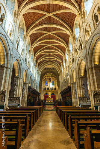 Buckfast Abbey Church  Buckfastleigh  Devon  England  Europe