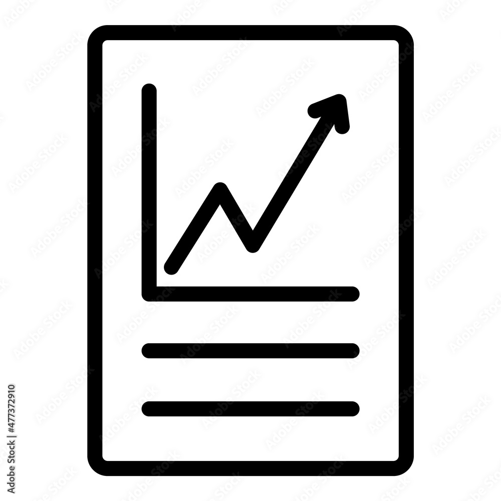 Document Flat Icon Isolated On White Background Document Flat Icon Isolated On White Background