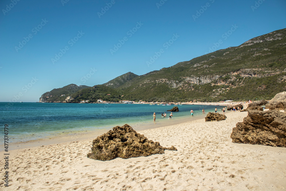 Portinho da Arrábida Beach from Portugal