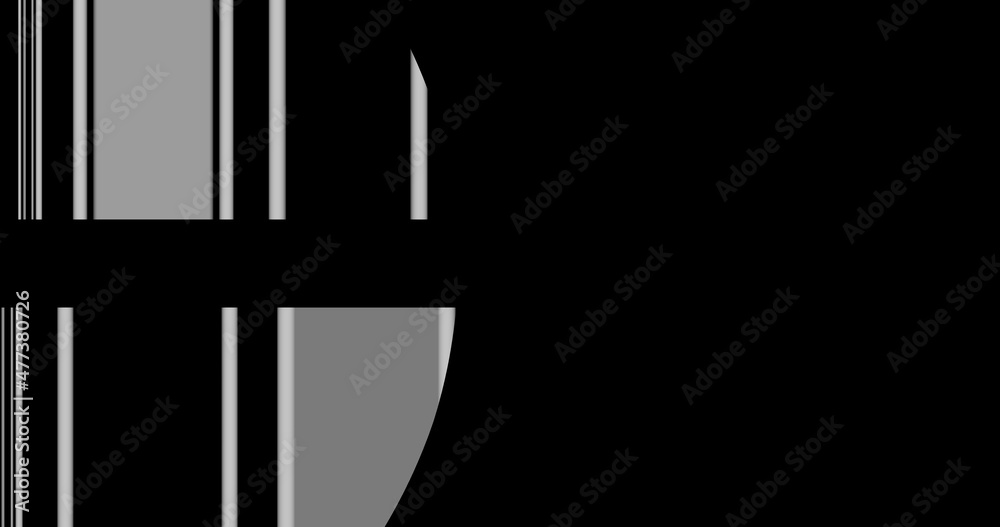 Render with black and white vertical lines on the left side of the screen Render with black and white vertical lines on the left side of the screen