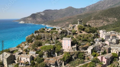 Corsica is the fourth-largest island in the Mediterranean and lies southeast of the French mainland