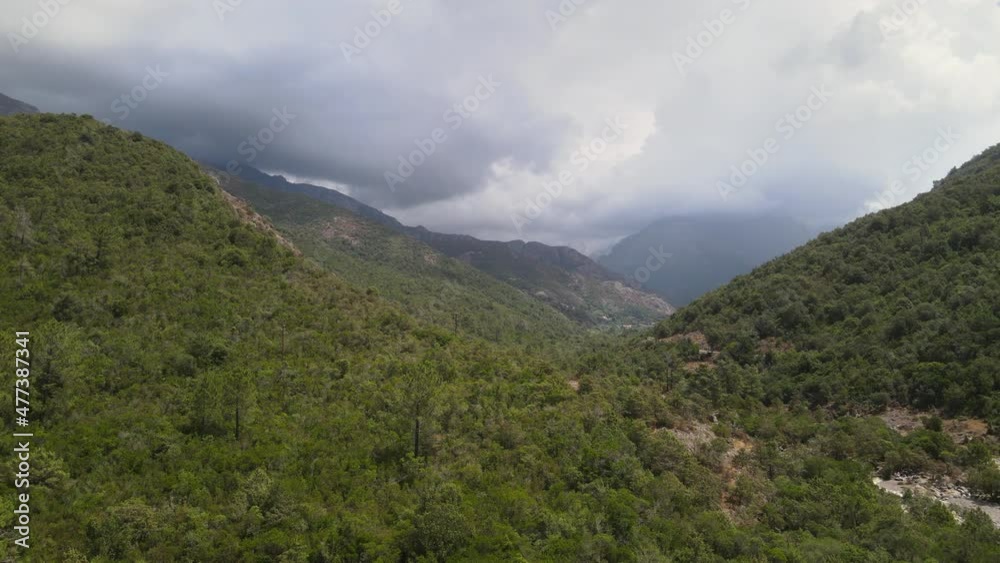 Corsica is the fourth-largest island in the Mediterranean and lies southeast of the French mainland Corsica is the fourth-largest island in the Mediterranean and lies southeast of the French mainland