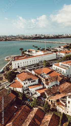 São Luis do Maranhão historical old town. Beautiful portuguese imperial style city in Brazil
