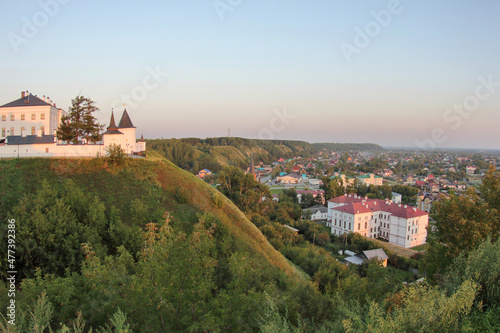 View of the Tobolsk Kremlin on Alafei mountain