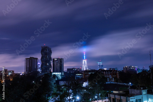 Wallpaper Mural City skyline of Nairobi, Kenya during night time Torontodigital.ca
