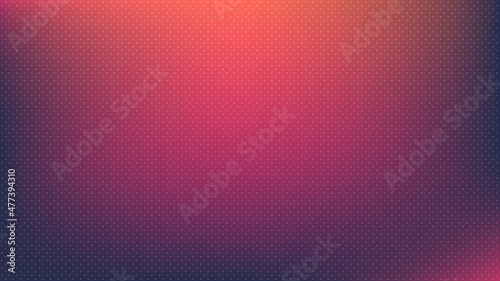 Multicolored gradient mesh with halftone texture abstract digital vector art. photo