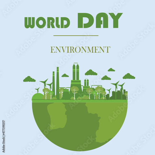 Happy Earth Day Banner/ Illustration of a happy earth day banner, for environment safety celebration
