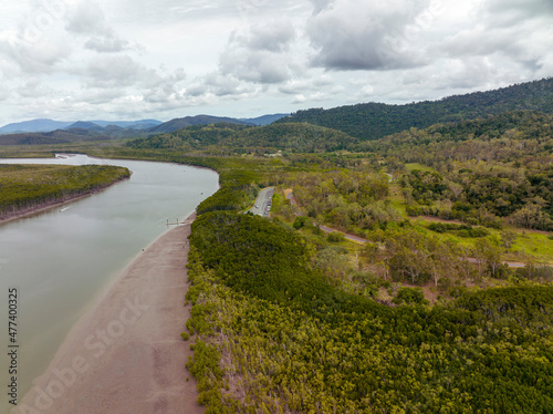 The Tidal Proserpine River At Conway Beach Australia photo