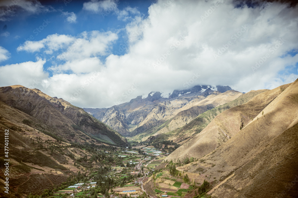Vista Montaña en Valle sagrado de los Incas 