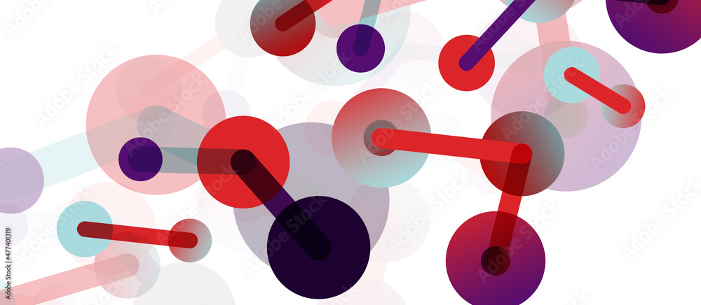 Line points connections geometric abstract background. Circles connected by lines. Trendy techno business template for wallpaper, banner, background or landing Line points connections geometric abstract background. Circles connected by lines. Trendy techno business template for wallpaper, banner, background or landing