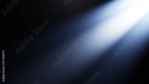 Specks of dust floating a beam of light with Particles
