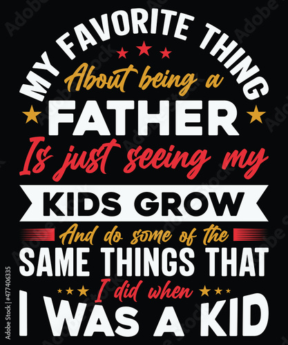 Father t shirt design