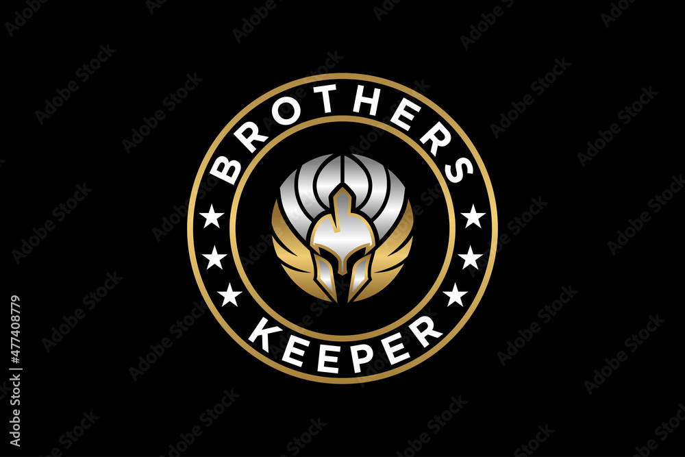 warrior logos. premium vector