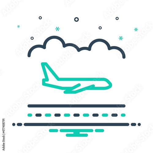 Mix icon for airlines